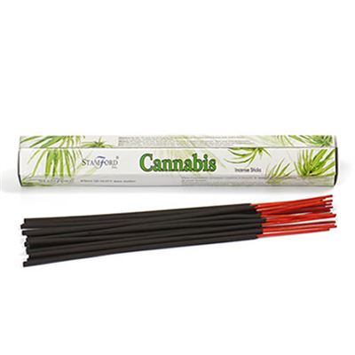 Cannabis Incense Sticks Hexagonal Pack Stamford 20